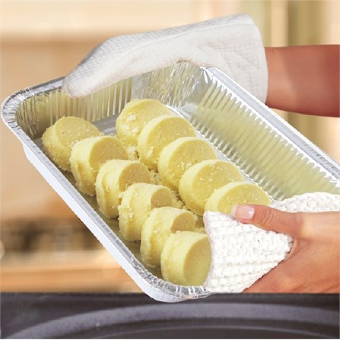 Cuki Professional VASSOIO GASTRONOMICO ALLUMINIO BORDO 